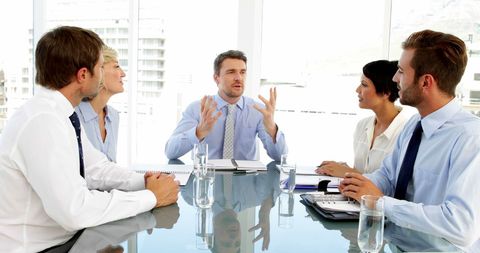 Diverse Business Team Collaborating During Office Meeting - Download Free Stock Images Pikwizard.com
