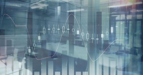 Advanced Financial Data Visualization with Virtual Interface - Download Free Stock Images Pikwizard.com