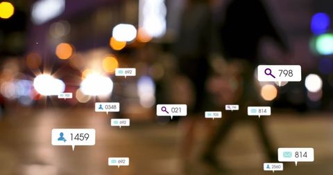 Social Media Engagement in Urban Setting