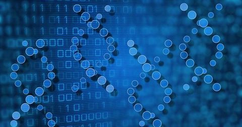 Digital Medical Data with Binary Code - Download Free Stock Images Pikwizard.com