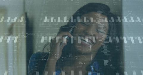 Healthcare professional utilizing digital technology in telemedicine