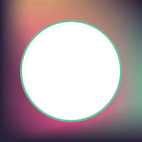 Transparent White Circle on Gradient Background Illustration - Download Free Stock Videos Pikwizard.com