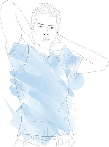 Transparent Vector Illustration of a Smokey-Silhouetted Man Posing - Download Free Stock Videos Pikwizard.com