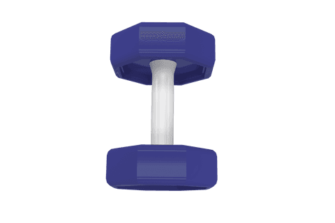 Blue Dumbbell on Transparent Background for Fitness Design - Download Free Stock Videos Pikwizard.com