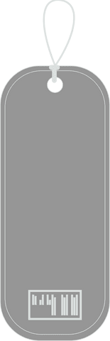 large gray tag with transparent background illustration for mockup - Download Free Stock Videos Pikwizard.com