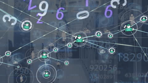 Digital Network Overlay in High-Tech Server Environment