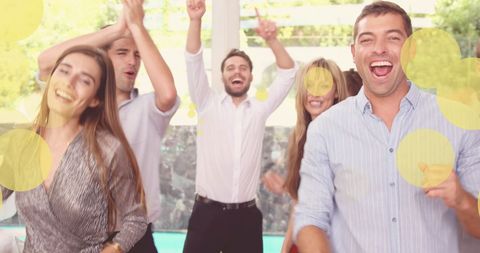 Group of Young Adults Enjoying Party Celebration - Download Free Stock Images Pikwizard.com