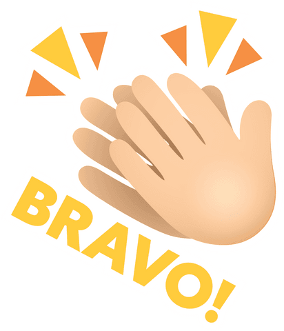 Bravo Clapping Hands Design Isolated Transparent Background - Download Free Stock Videos Pikwizard.com