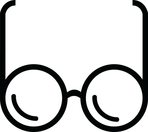 Circular Eyeglasses on Transparent Background for Fashion Concepts - Download Free Stock Videos Pikwizard.com