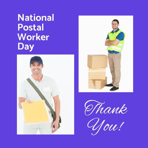 Honoring Postal Workers with Gratitude and Packages - Download Free Stock Templates Pikwizard.com