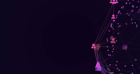 Digital Network Connectivity and Communication Concept