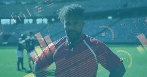 Rugby Innovations: Digital Data Analytics in Sports - Download Free Stock Images Pikwizard.com
