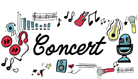 Transparent Illustration of Music Symbols for Concert Banner Design - Download Free Stock Videos Pikwizard.com