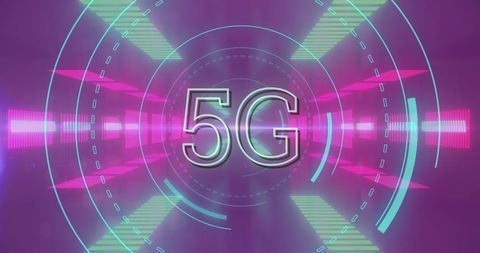 5G Digital Interface with Futuristic Veiligance
