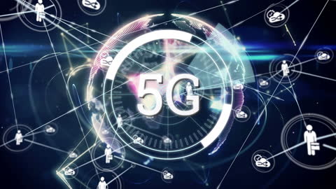 Conceptual 5G Network and Global Connections
