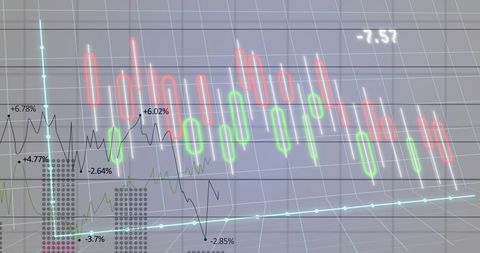 Dynamic Stock Market Graphs and Financial Data - Download Free Stock Images Pikwizard.com