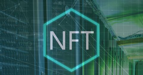 NFT Technology Networking Digital Data Servers - Download Free Stock Images Pikwizard.com