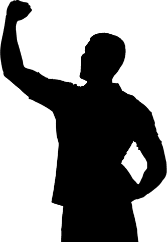 transparent silhouette of rugby player holding ball and celebrating - Download Free Stock Videos Pikwizard.com