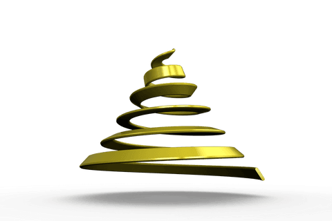 yellow spiral illustration on transparent backdrop - Download Free Stock Videos Pikwizard.com
