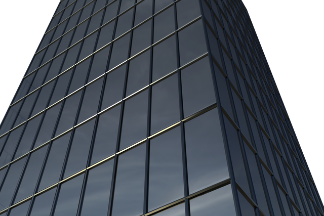 Transparent Modern Building Windows Reflecting Sky - Download Free Stock Videos Pikwizard.com