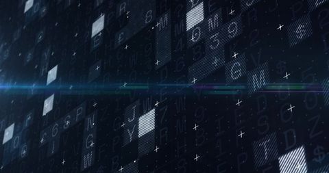 Digital Data Processing with Financial Graph Analysis - Download Free Stock Images Pikwizard.com