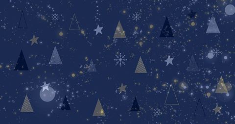 Festive Holiday Background with Lights and Decorations on Blue - Download Free Stock Images Pikwizard.com