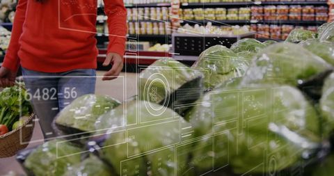 Digital interface enhances grocery shopping experience