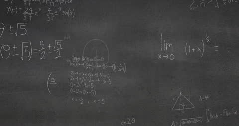 Dynamic Animation of Complex Mathematical Equations on Dark Surface