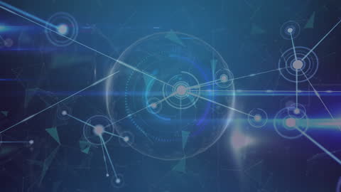 Futuristic Digital Network Interfaces over Virtual Globe