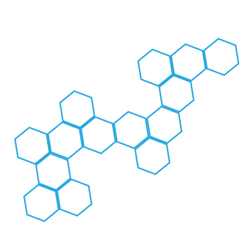 transparent blue molecular structure on black background - Download Free Stock Videos Pikwizard.com