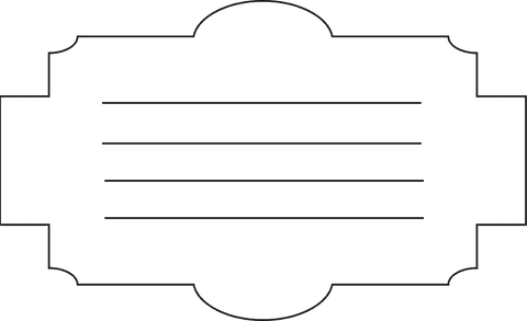 White Badge with Copy Space on Transparent Background - Download Free Stock Videos Pikwizard.com