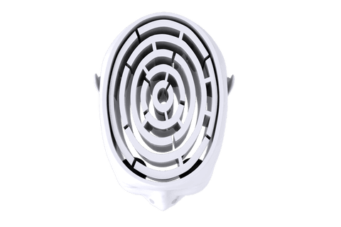 head with labyrinth overlay transparent background - Download Free Stock Videos Pikwizard.com