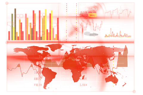 digital transparent world map with data diagrams for technology concepts - Download Free Stock Videos Pikwizard.com