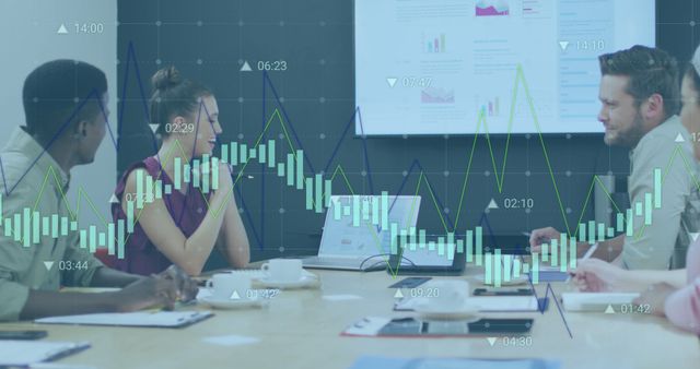 Team Meeting Analyzing Cryptocurrency Trends - Download Free Stock Images Pikwizard.com