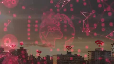 Digital Connectivity Through Futuristic Network Visualization