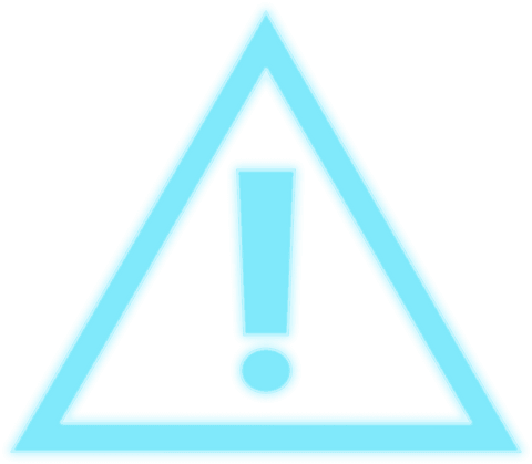 Blue Triangle Warning Sign on Transparent Background - Download Free Stock Videos Pikwizard.com