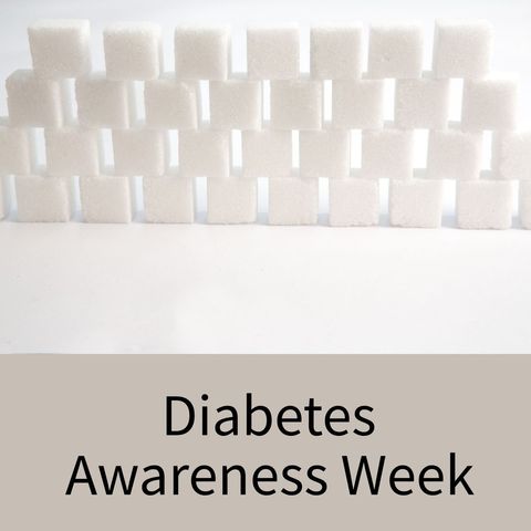 sugar cubes stacked for diabetes awareness week concept - Download Free Stock Templates Pikwizard.com