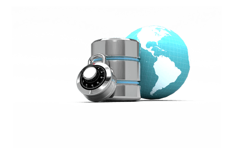 transparent database lock technology symbol - Download Free Stock Videos Pikwizard.com