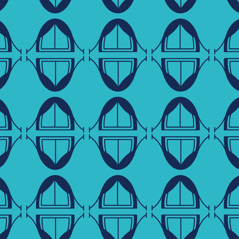 Blue Tent Camping Pattern On Transparent Background - Download Free Stock Videos Pikwizard.com