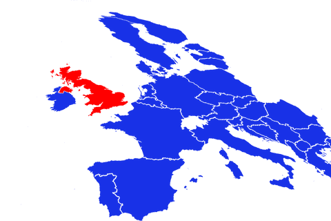 Transparent Digital Illustration with Blue and Red World Map - Download Free Stock Videos Pikwizard.com