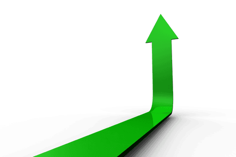 Green 3D Arrow Symbol on Transparent Background - Download Free Stock Videos Pikwizard.com