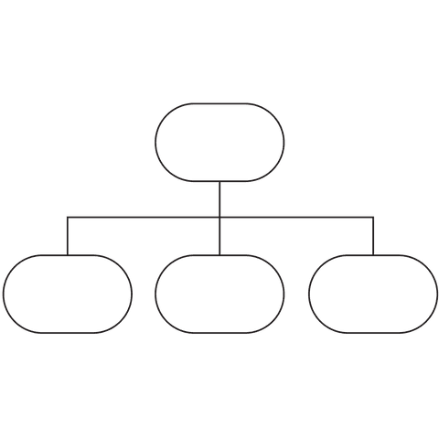 simple organizational chart on transparent background - Download Free Stock Videos Pikwizard.com