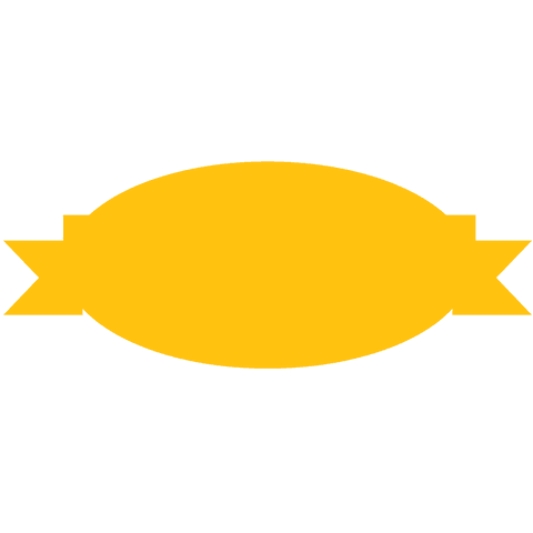 curved yellow label icon with text space on transparent background - Download Free Stock Videos Pikwizard.com
