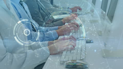 Business Team Working on Digital Transformation