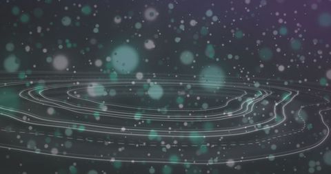 Abstract Glowing Light Patterns with Circular Motion - Download Free Stock Images Pikwizard.com