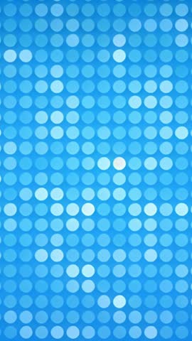Looping Vertical Blue Dot Grid Animating Seamless Geometric Digital Background Video