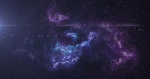Vibrant Galaxy with Purple Nebula and Bright Stars - Download Free Stock Images Pikwizard.com