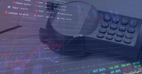 Digital Economy Financial Technology Overlay Concept - Download Free Stock Images Pikwizard.com