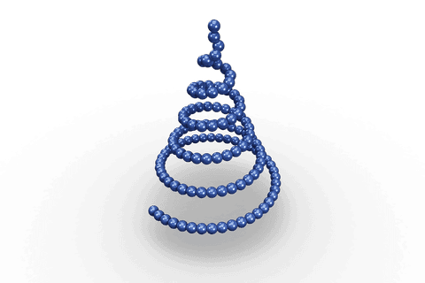 digital blue christmas tree on transparent background - Download Free Stock Videos Pikwizard.com