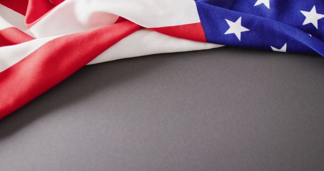 American Flag Draped on Gray Surface - Download Free Stock Images Pikwizard.com